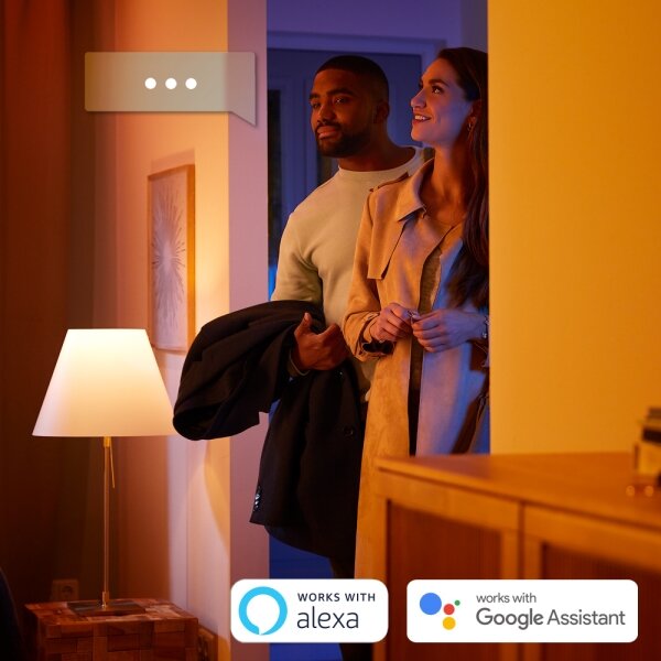 Philips 40903/30/P9-LED RGBW Stmievateľný luster na lanku Hue ENSIS 2xLED/39W/230V