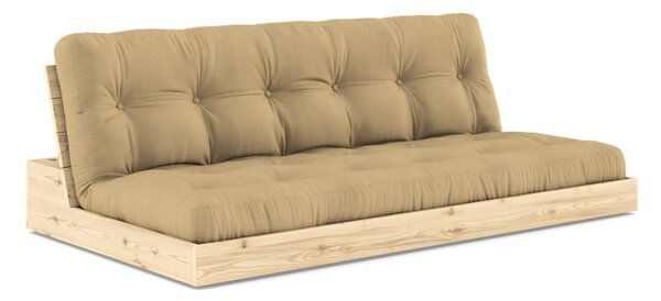 Rozkladacia pohovka v horčicovej farbe 196 cm Base – Karup Design