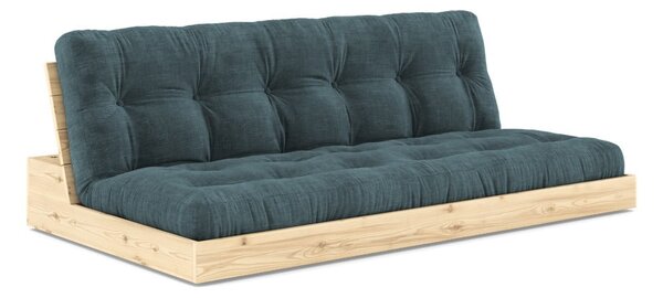Modrá menčestrová rozkladacia pohovka 196 cm Base – Karup Design