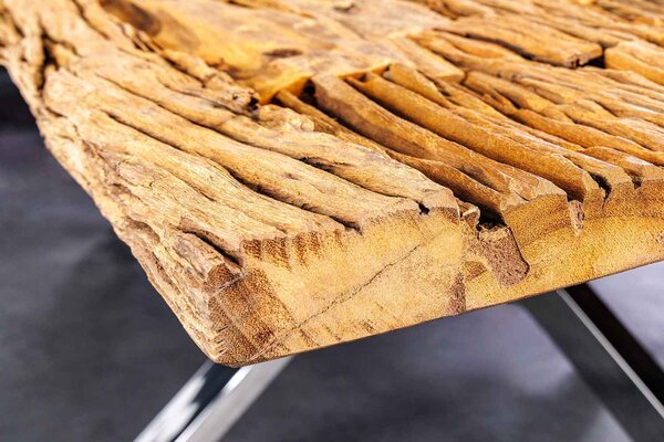 Dizajnový jedálenský stôl Shark 220 cm teak