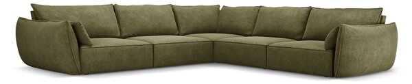 Zelená rohová pohovka (variabilná) Vanda - Mazzini Sofas