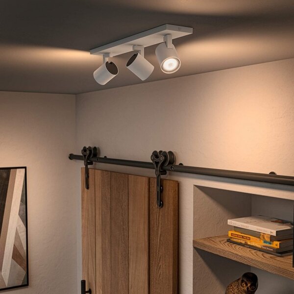 Philips - LED Stmievateľné bodové svietidlo Hue RUNNER 3xGU10/4,2W/230V + DO biela