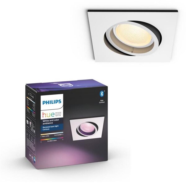 Philips 50551/31/P7 - LED RGB Podhľadové svietidlo Hue CENTURA 1xGU10/5,7W/230V
