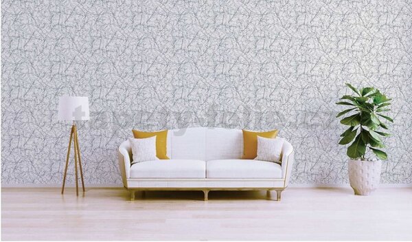 Vliesové tapety na stenu Elegance 3 30507-3 rozmer 10,05 m x 0,53 m, popínavé vetvičky čierne na bielom podklade, A.S. Création
