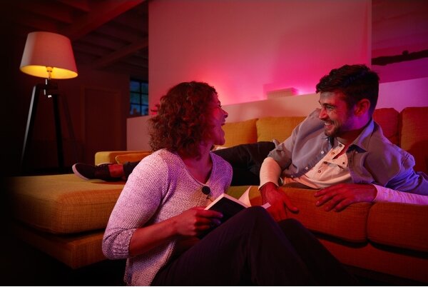 Stmievateľná LED žiarovka Philips Hue White And Color Ambiance GU10/4,3W/230V