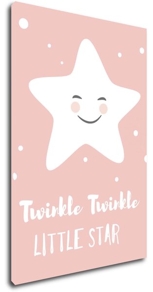 Impresi Obraz Pink twinkle twinkle little star - 20 x 30 cm
