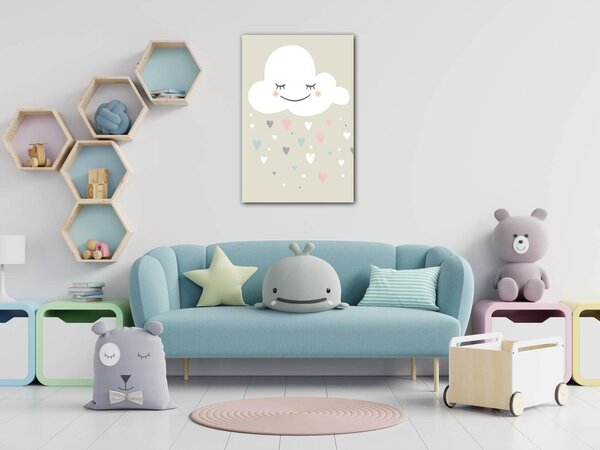 Impresi Obraz Cute little cloud - 20 x 30 cm