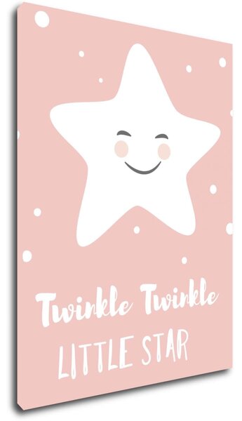 Impresi Obraz Pink twinkle twinkle little star - 30 x 40 cm