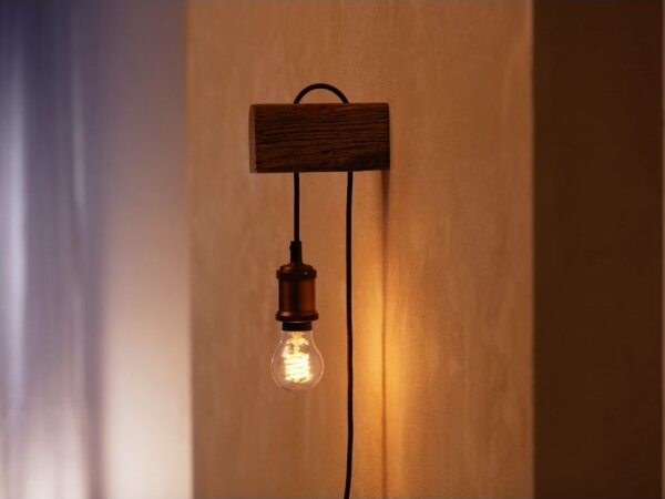LED Stmievateľná žiarovka Philips Hue WHITE FILAMENT A60 E27/7W/230V 2100K
