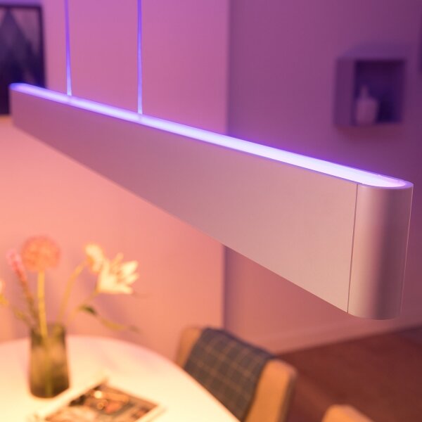Philips 40903/31/P9-LED RGBW Stmievateľný luster na lanku Hue ENSIS 2xLED/39W/230V