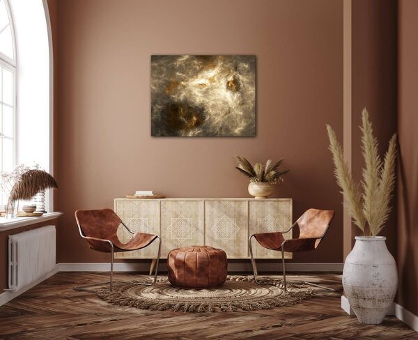 Impresi Obraz Abstrakt zlatá - 90 x 70 cm