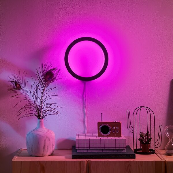 Philips 40901/30/P9-LED RGBW Stmievateľné nástenné svietidlo Hue SANA LED/20W/230V