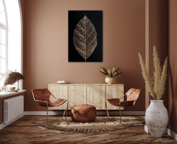 Impresi Obraz Zlatý list - 40 x 60 cm