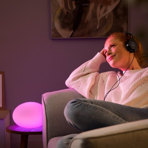 Philips 40904/31/P9-LED RGB Stmievateľná stolná lampa Hue FLOURISH 1xE27/9,5W/230