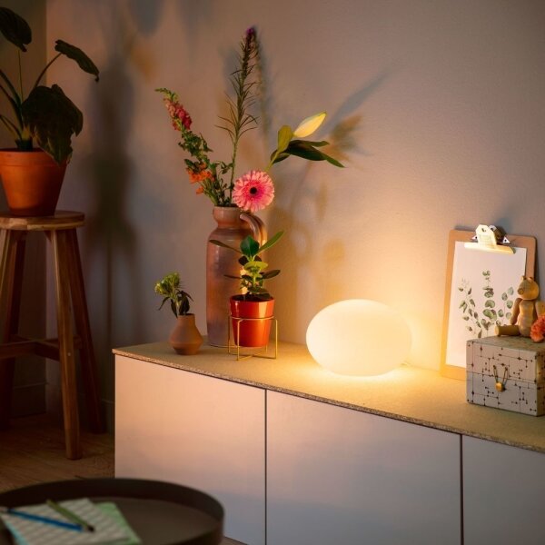 Philips 40904/31/P9-LED RGB Stmievateľná stolná lampa Hue FLOURISH 1xE27/9,5W/230