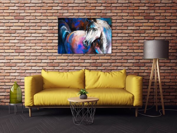 Impresi Obraz Farebný kôň - 60 x 40 cm
