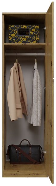 TP Living Šatníková skriňa Malva 50 cm dub artisan
