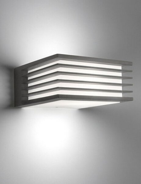 Philips - Vonkajšie nástenné svietidlo SHADES 1xE27/15W/230V IP44 antracit
