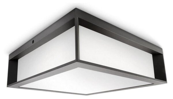 Philips - Vonkajšie stropné svietidlo SKIES 2xE27/14W/230V IP44 antracit