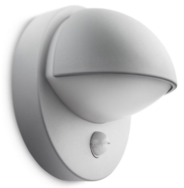 Philips - Vonkajšie nástenné svietidlo so senzorom JUNE 1xE27/12W/230V IP44