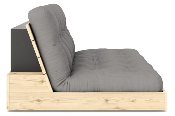 Sivá rozkladacia pohovka 196 cm Base – Karup Design