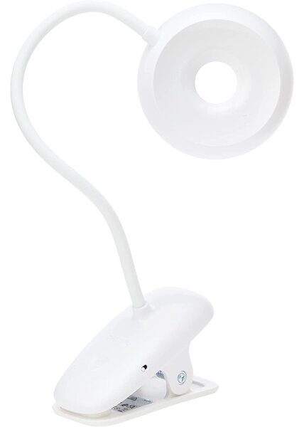 Philips - LED Stmievateľná lampa s klipom DONUTCLIP LED/3W/5V 1200 mAh biela