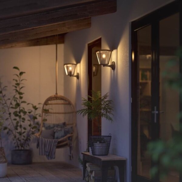 Philips - Vonkajšie nástenné svietidlo INARA Hue 1xE27/7W/230V Wi-Fi IP44