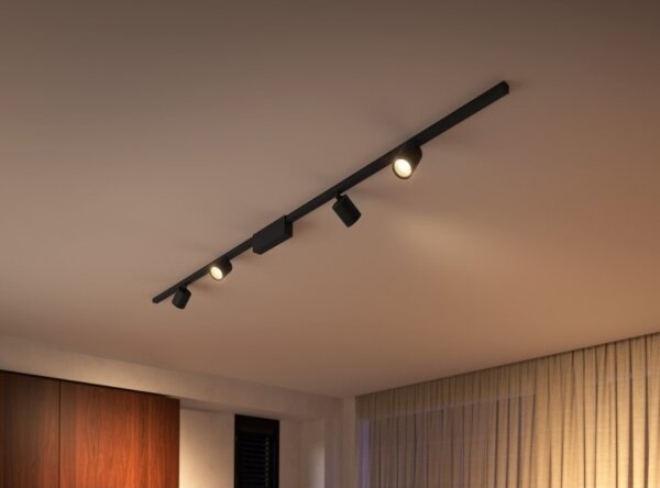 Philips-SADA 4xLED Stmievateľné svietidlo do lištového systému Hue LED/20,8W/230V