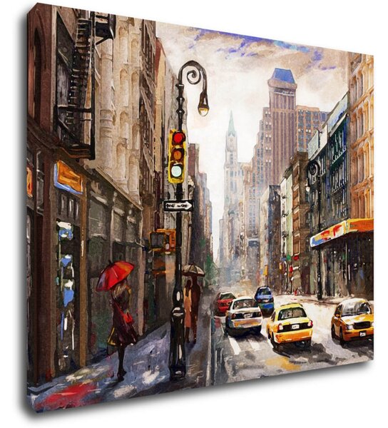 Impresi Obraz New York maľba - 90 x 70 cm