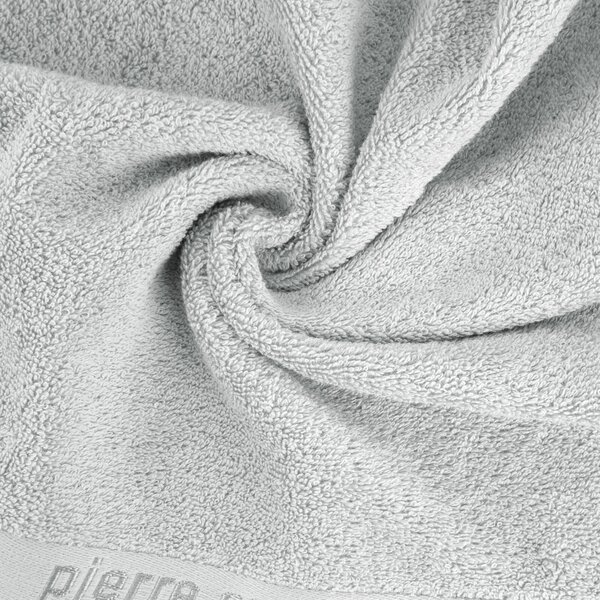 BAVLNENÝ UTERÁK PIERRE CARDIN EVI SADA 3KS 30X50 CM, 50X90 CM, 70X140 CM STRIEBORNÁ