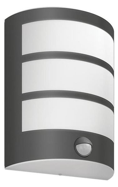 Philips-LED Vonkajšie nástenné svietidlo so senzorom PYTHON LED/6W/230V 2700K IP44