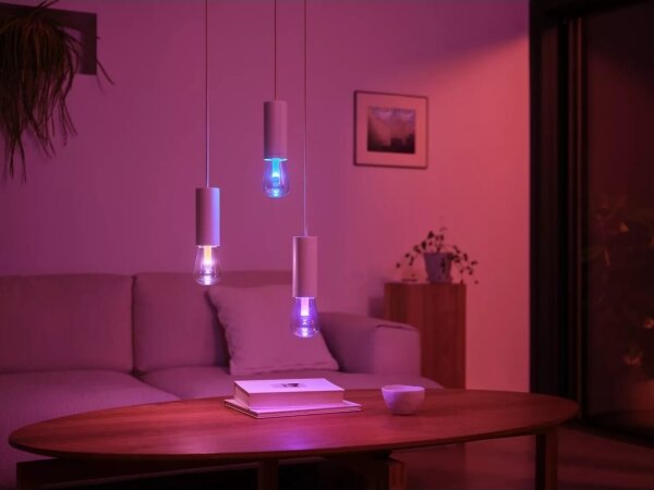 LED RGBW Stmievateľná žiarovka Philips Hue White And Color Ambiance E27/6,8W/230V