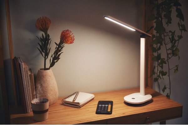 Philips - LED Dotyková stolná lampa IVORY LED/5W/5V 2700/3600/5000K CRI 90