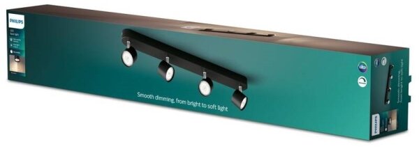 Philips - LED Stmievateľné bodové svietidlo STAR 4xLED/4,5W/230V