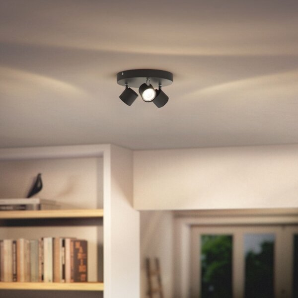 Philips - LED Stmievateľné bodové svietidlo STAR 3xLED/4,5W/230V
