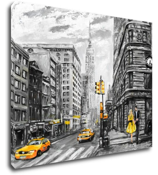 Impresi Obraz New York žlté detaily - 90 x 70 cm