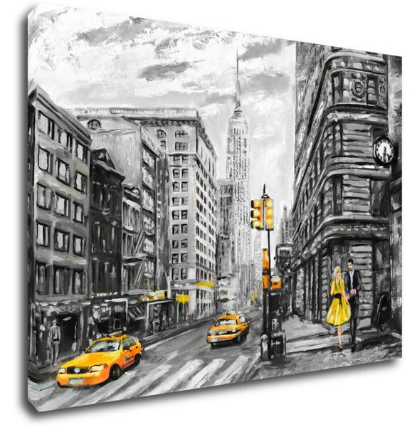 Impresi Obraz New York žlté detaily - 70 x 50 cm