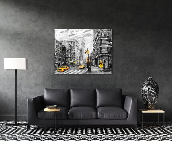 Impresi Obraz New York žlté detaily - 90 x 70 cm
