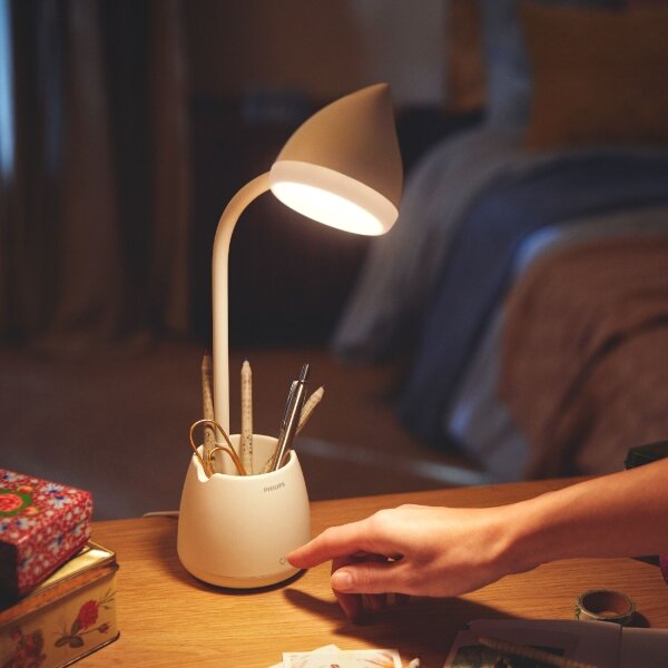 Philips - LED Dotyková stolná lampa HAT LED/4,5W/5V 3000/4000/5700K CRI 90