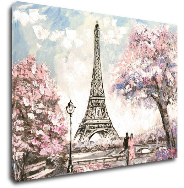 Impresi Obraz Eiffelova věž kreslená - 70 x 50 cm