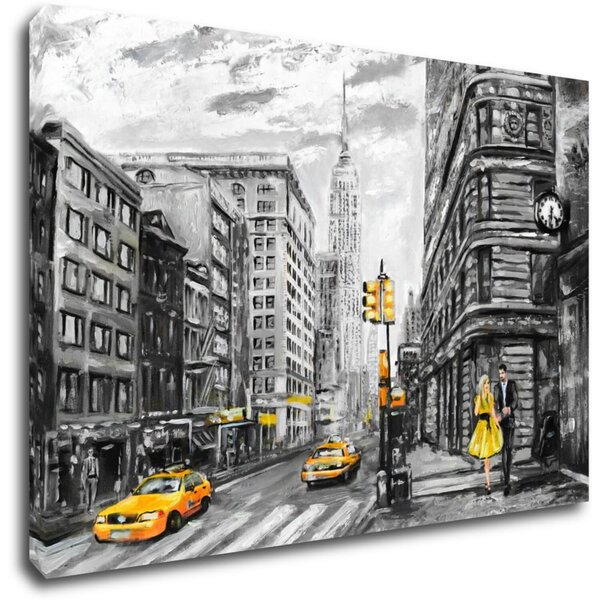 Impresi Obraz New York žlté detaily - 60 x 40 cm