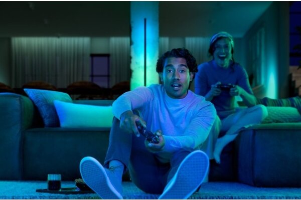 Philips - LED RGBW Stmievateľná lampa Hue SIGNE LED/29W/230V 2000-6500K čierna