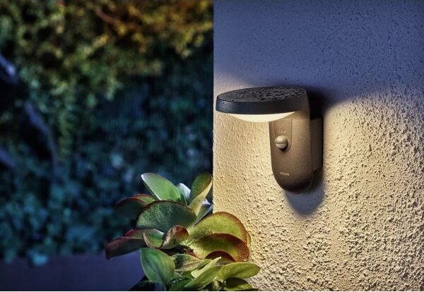 Philips - LED Vonkajšie nástenné svietidlo so senzorom TYLA LED/9W/230V 2700K IP44