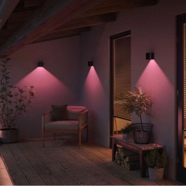 Philips - LED RGBW Stmievateľné vonkajšie svietidlo Hue RESONATE LED/8W/230V IP44