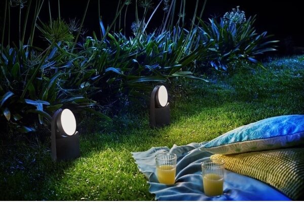 Philips - LED Vonkajšia lampa MIMOSA LED/7W/230V 4000K IP44