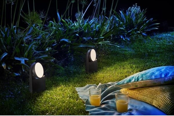 Philips - LED Vonkajšia lampa MIMOSA LED/7W/230V 2700K IP44