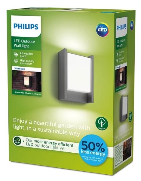 Philips - LED Vonkajšie nástenné svietidlo ARBOUR LED/3,8W/230V IP44
