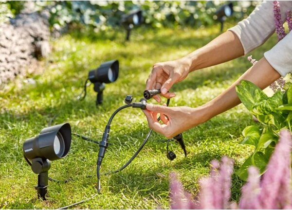 Philips -SADA 3x LED Vonkajšie bodové svietidlo GARDENLINK LED/6W/230V 2700K IP44