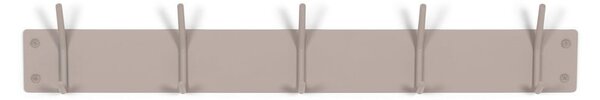 Taupe kovový nástenný vešiak 70 cm Fusion – Spinder Design