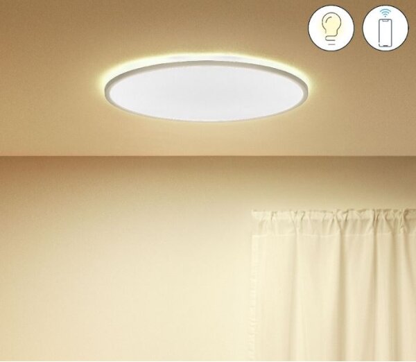 WiZ - LED Stmievateľné stropné svietidlo SUPERSLIM LED/32W/230V biela Wi-Fi